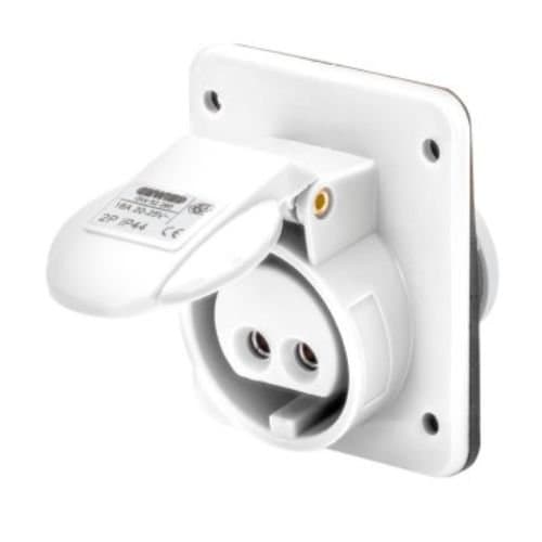 Priză încastrată GEWISS 16A, 3P+T, 100-130V, IP44