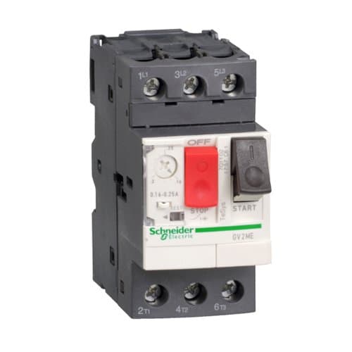 GV2ME05 Întrerupător automat 3P pentru motor 0.63-1A
