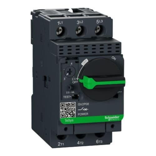 Întrerupător automat 3P pentru motor Schneider Electric, 2,5-4 A