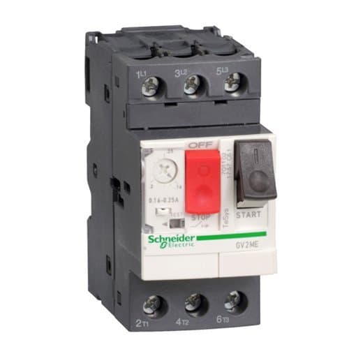 Întrerupător automat pentru motor Schneider Electric, 3P, pentru curent 0,1–0,16 A
