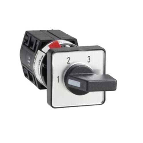 Comutator pas cu pas cu came Schneider Electric, 10A, 1P, 3 poziții