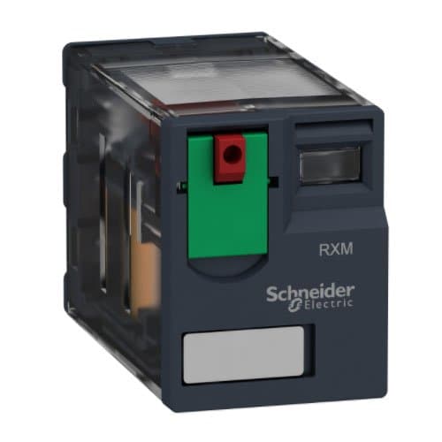 RXM4AB1B7 Releu conectabil miniatural 6A 24VCC 4C/O