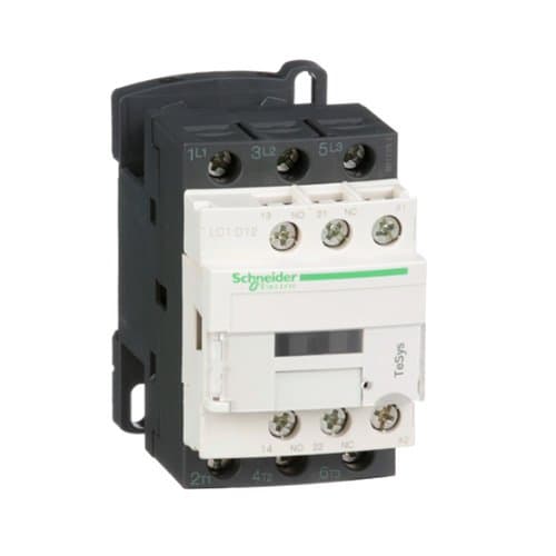 Contactor motor Schneider Electric 3P 12A, 24V, cu 1 NO + 1 NC