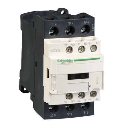 Contactor de comandă motor Schneider Electric, 3P, 25 A, din gama TeSys
