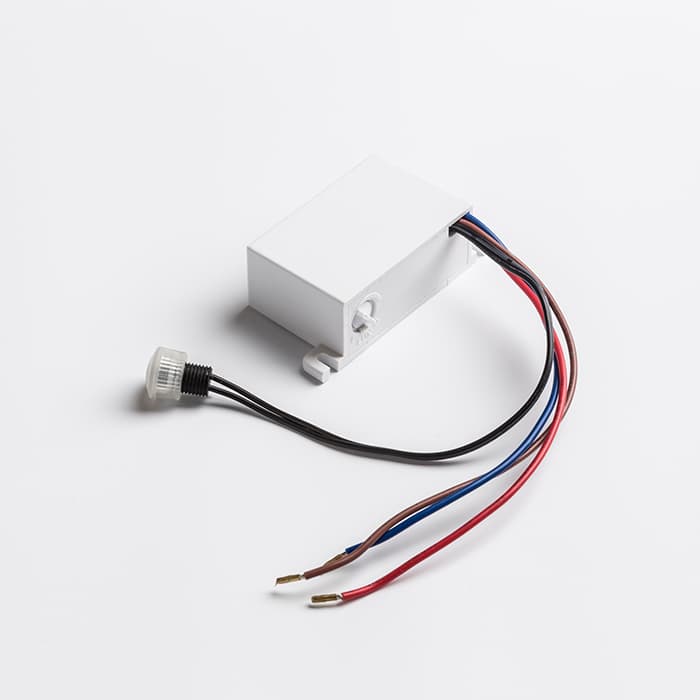 Accesoriu Rendl alb cu senzor 5-50 Lux și IP44