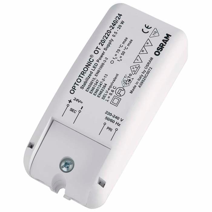 RENDL TRAFO 0,5-20W 24V 20W