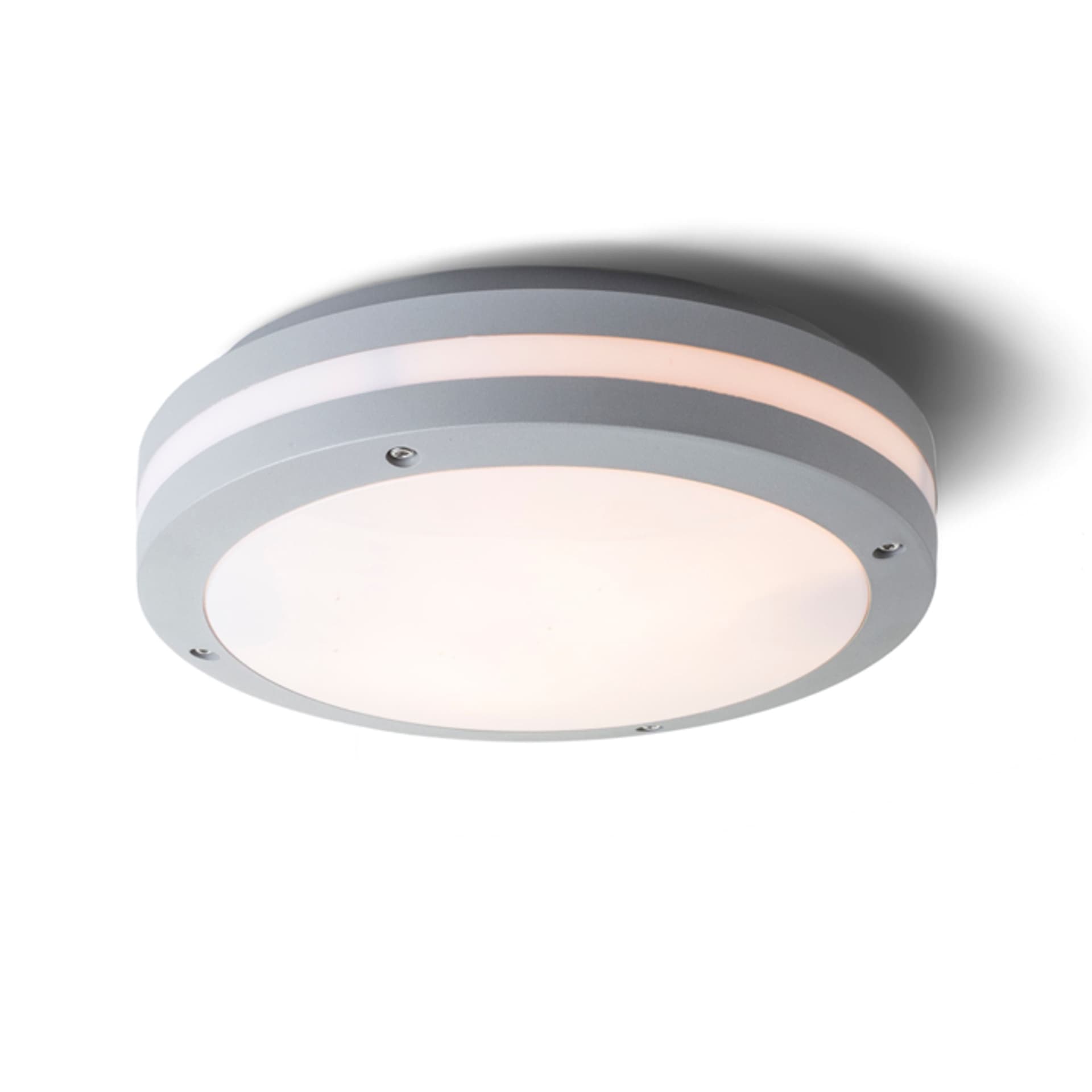 Rendl Sonya 30 gri argintiu 230V LED E27 2x11W IP54