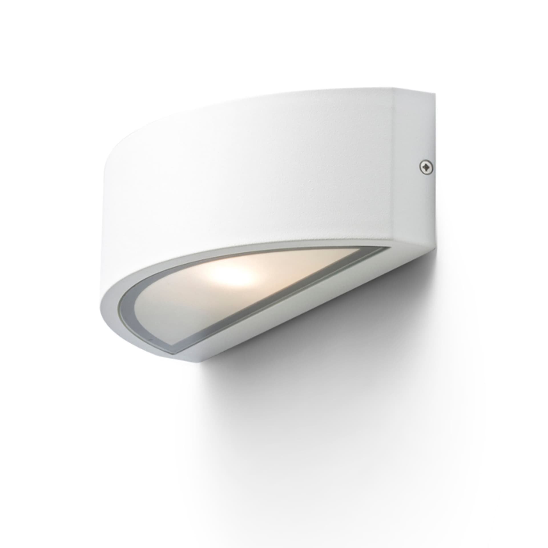 Aplica de perete albă 230V LED E27 26W IP54