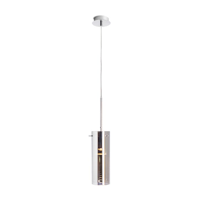 Rendl Sanssouci I suspensie cromată, sticlă, 230V, LED, E27, 15W