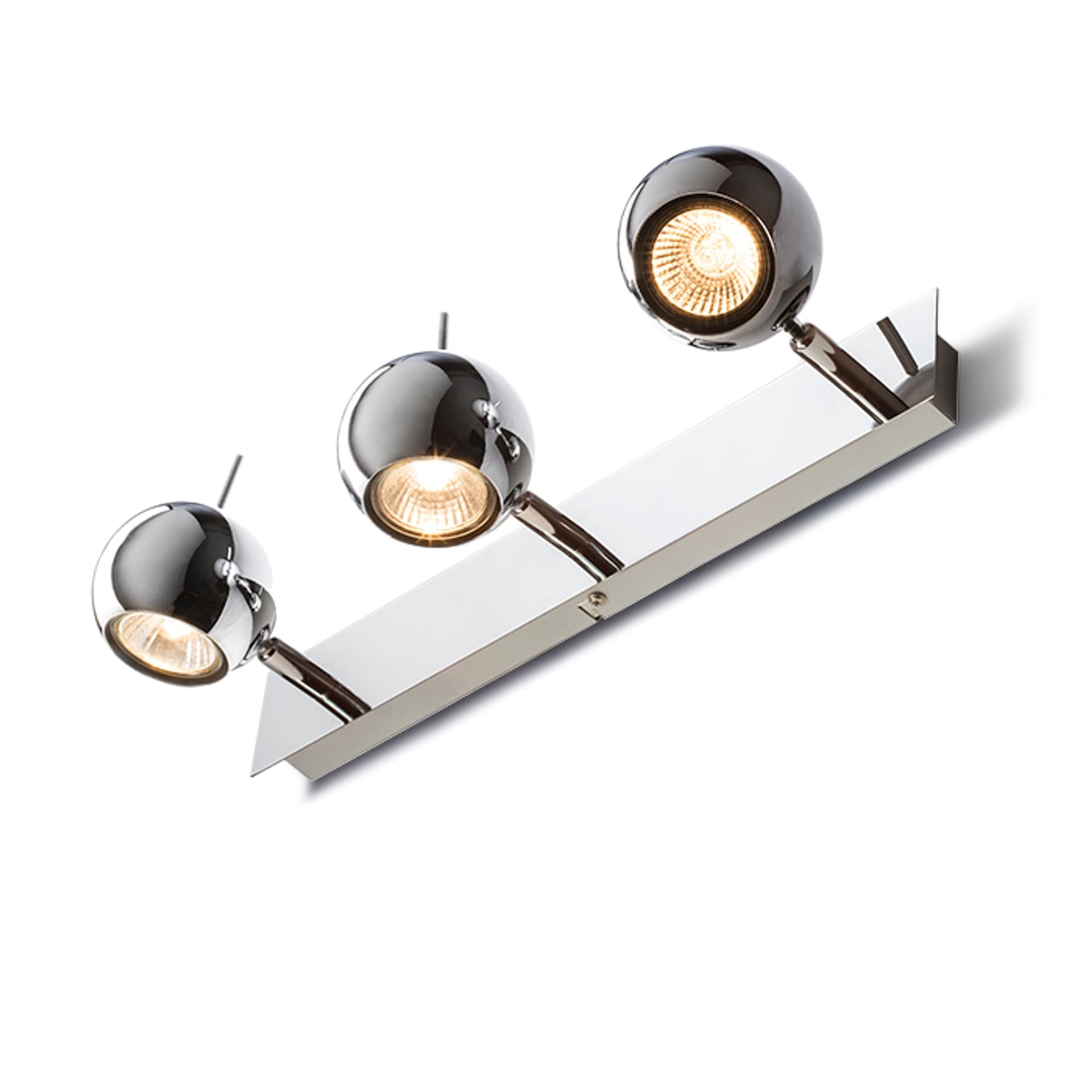 Rendl Glossy III crom 230V LED GU10 3x8W