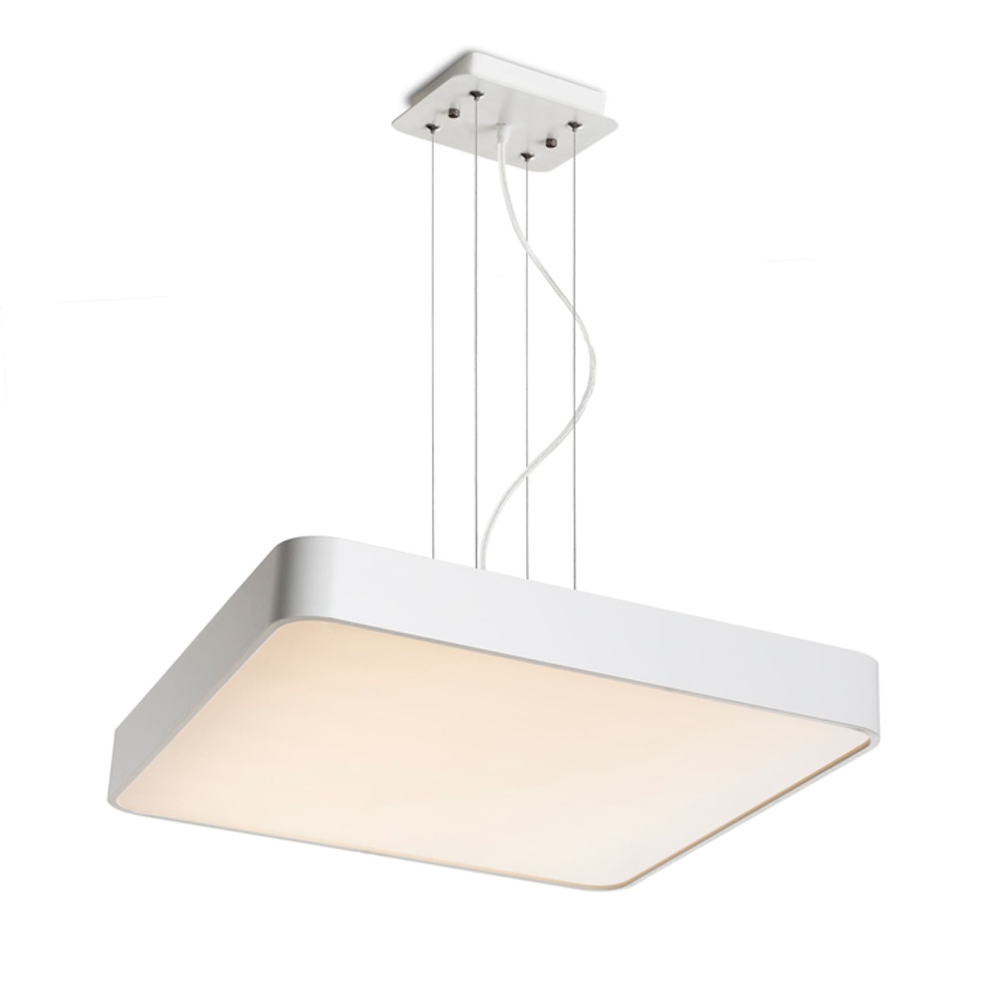 Corp suspendat MENSA SQ 48 alb 230V LED 56W 3000K