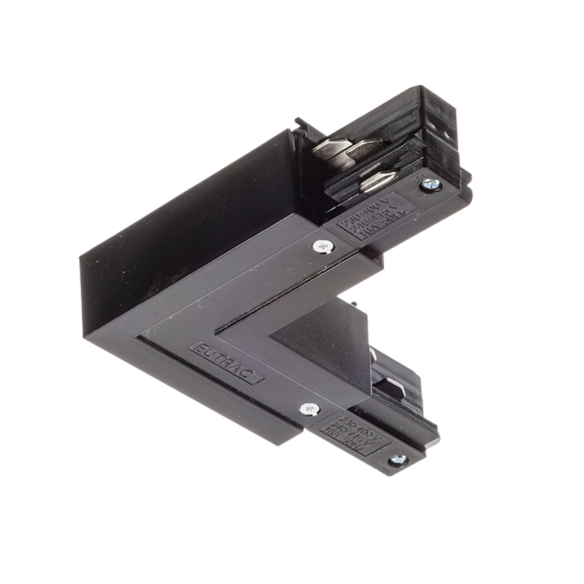 Conector interior Rendl EUTRAC L negru 230V