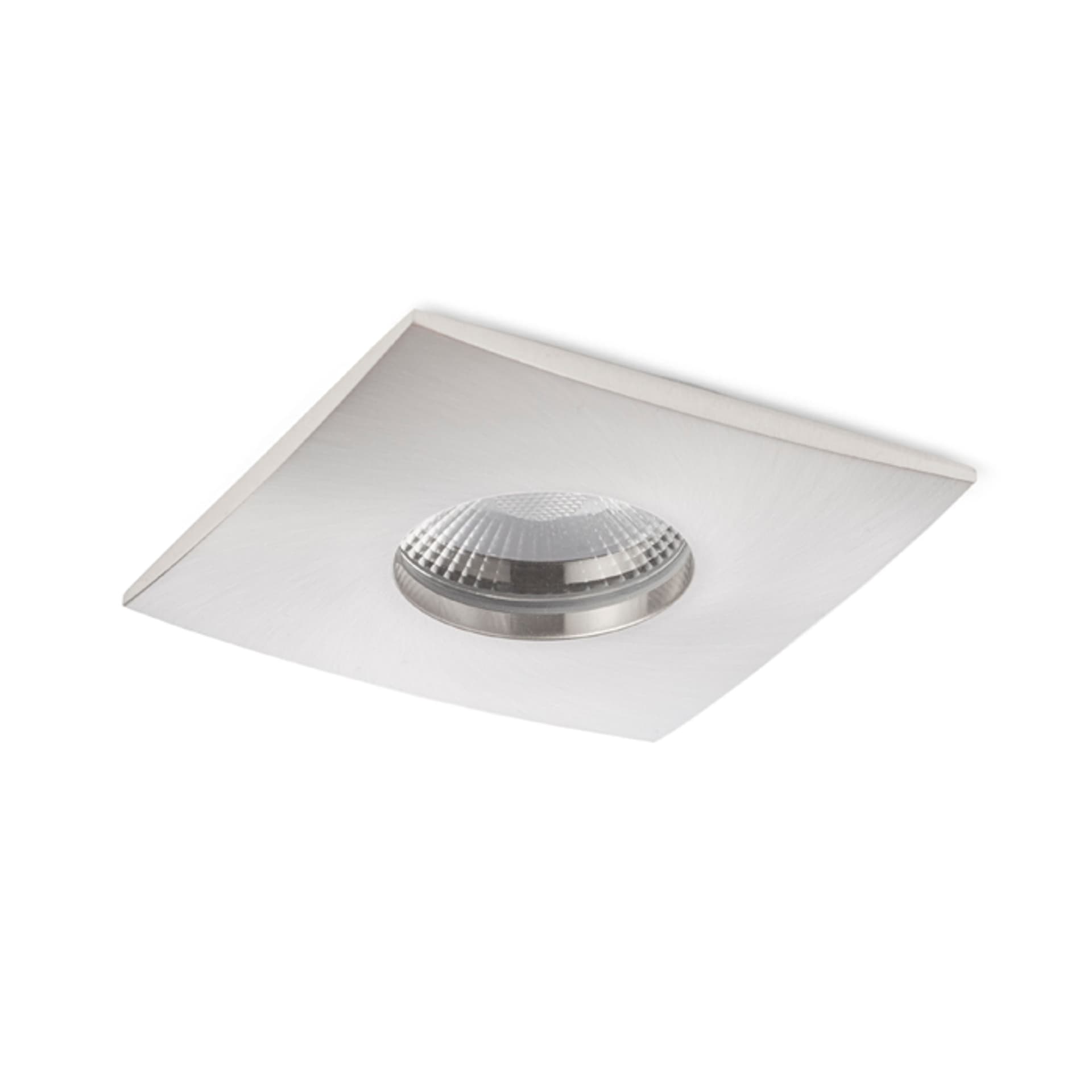 Spot LED încastrat Rendl, nichel mat, 10W, lumină caldă