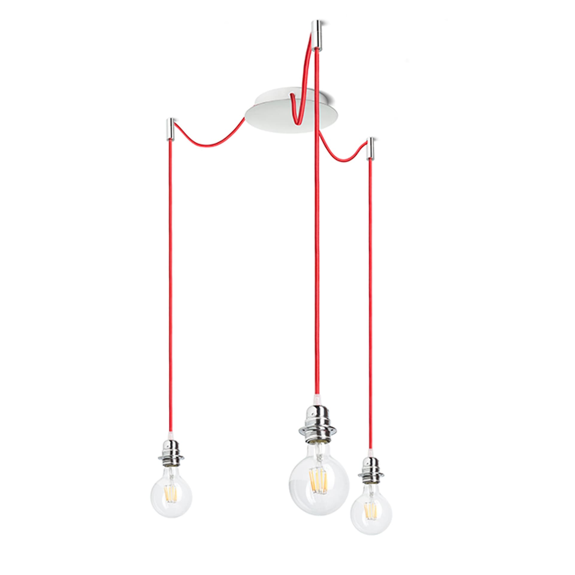 Set suspendat Rendl Kombix 3, LED, E27, 3x15W, 230V, BC+CR+DCR
