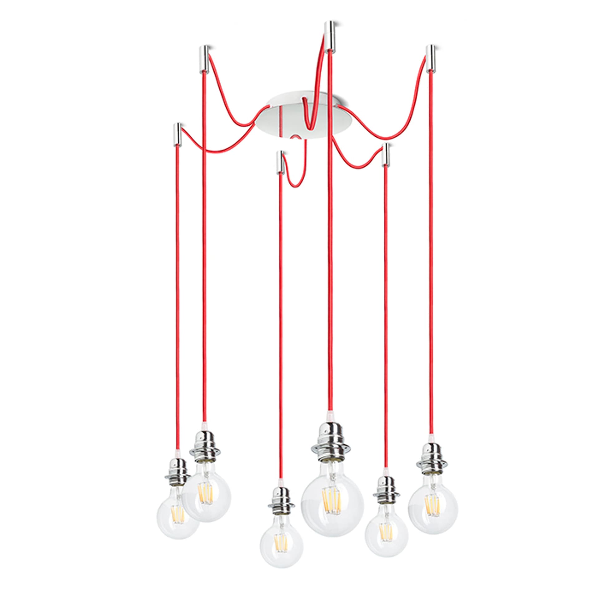 RENDL KOMBIX 6 set suspendat, 230V, LED, E27, 6x15W, BC+CR+DCR