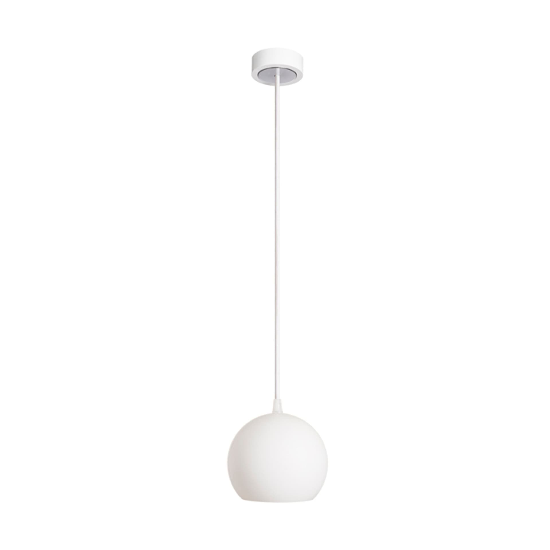 Corp suspendat Rendl Copa, sticlă opal, LED 11W, soclu E27, 230V