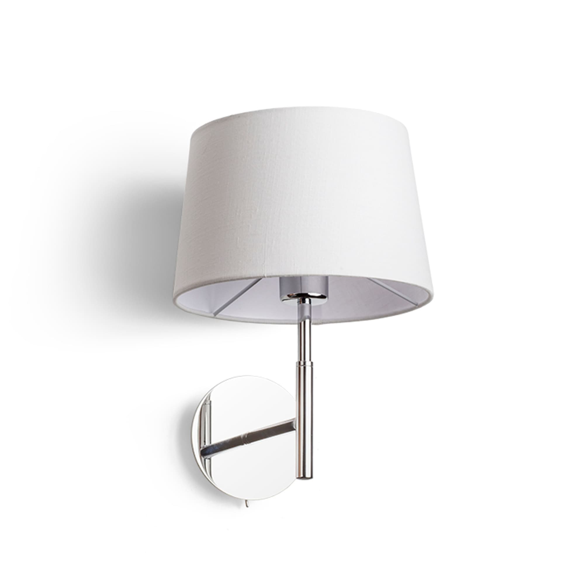 Aplică de perete Rendl Broadway alb crom 230V LED E27 15W