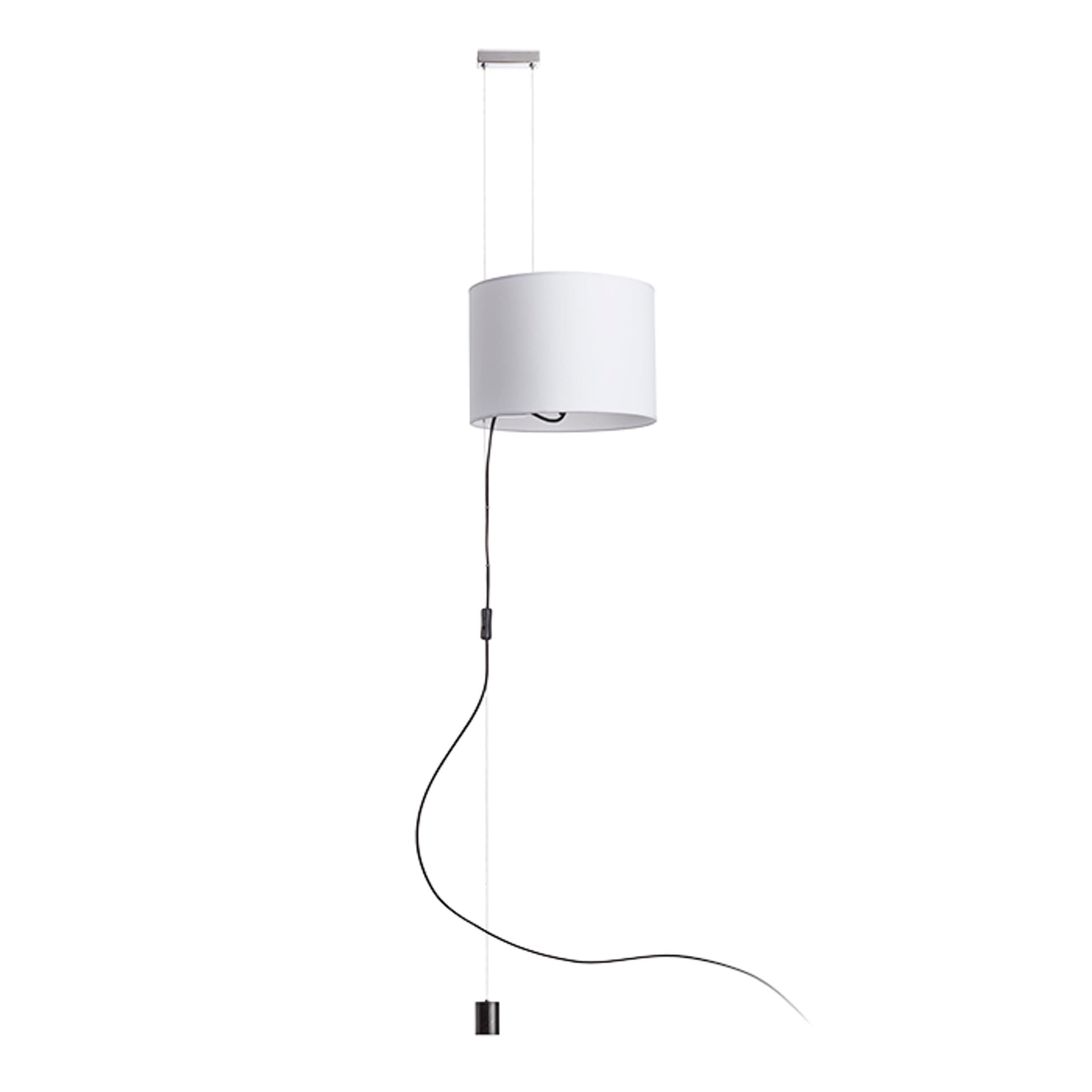 Suspensie Rendl Broadway alb-crom 230V LED E27 15W