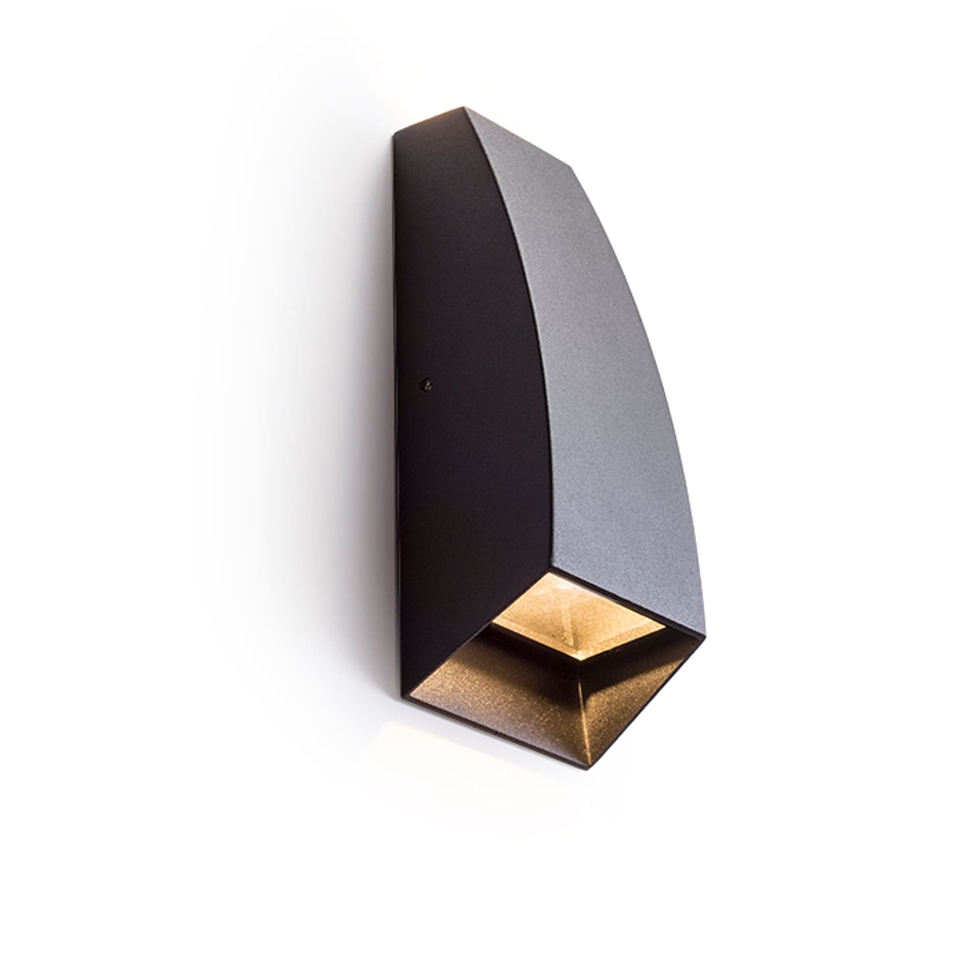 Aplica de perete Rendl, antracit, LED cald 2x3W pentru exterior