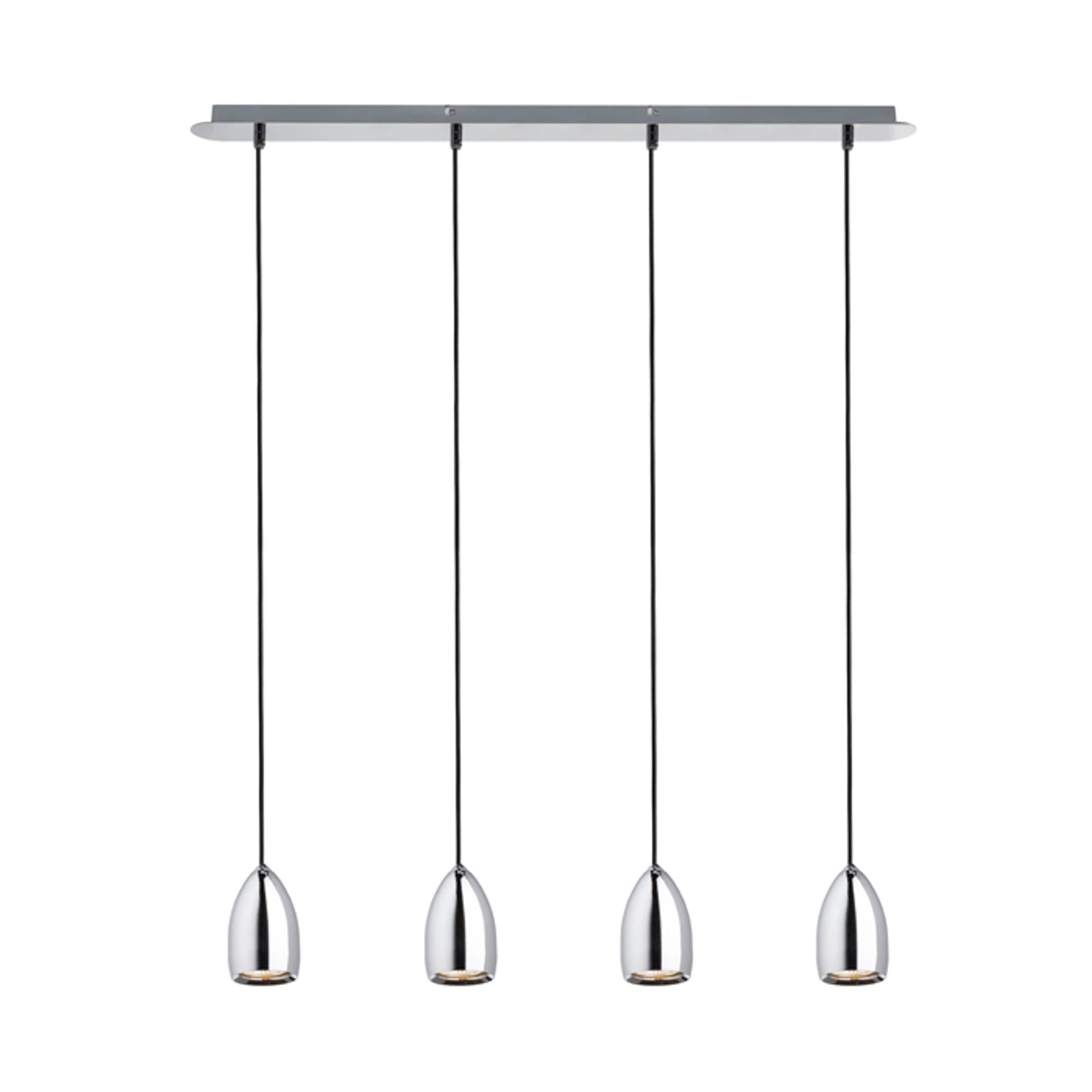 Rendl BABADES IV corp suspendat crom 230V GU10 4x35W