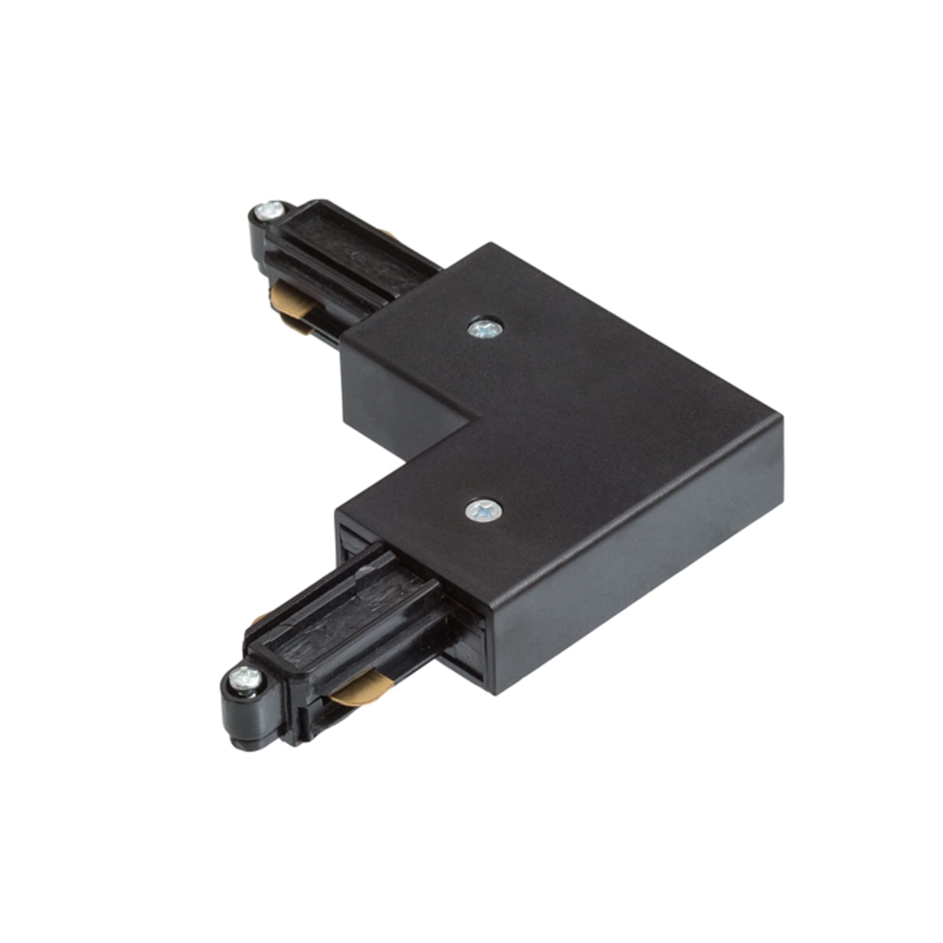 Conector exterior Rendl 1F L, negru, 230V