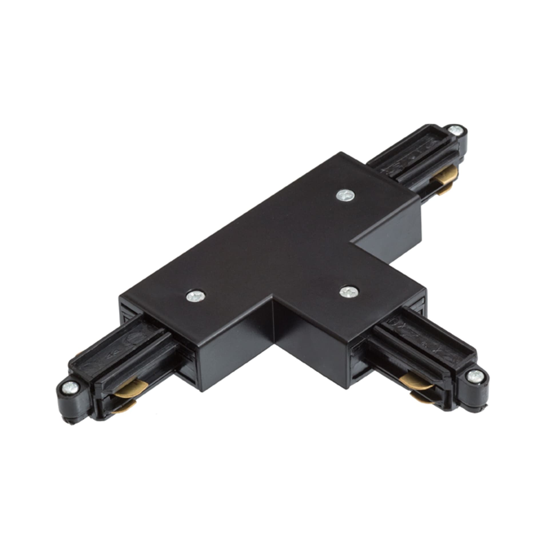 Conector stâng Rendl pentru șină, negru, 230V