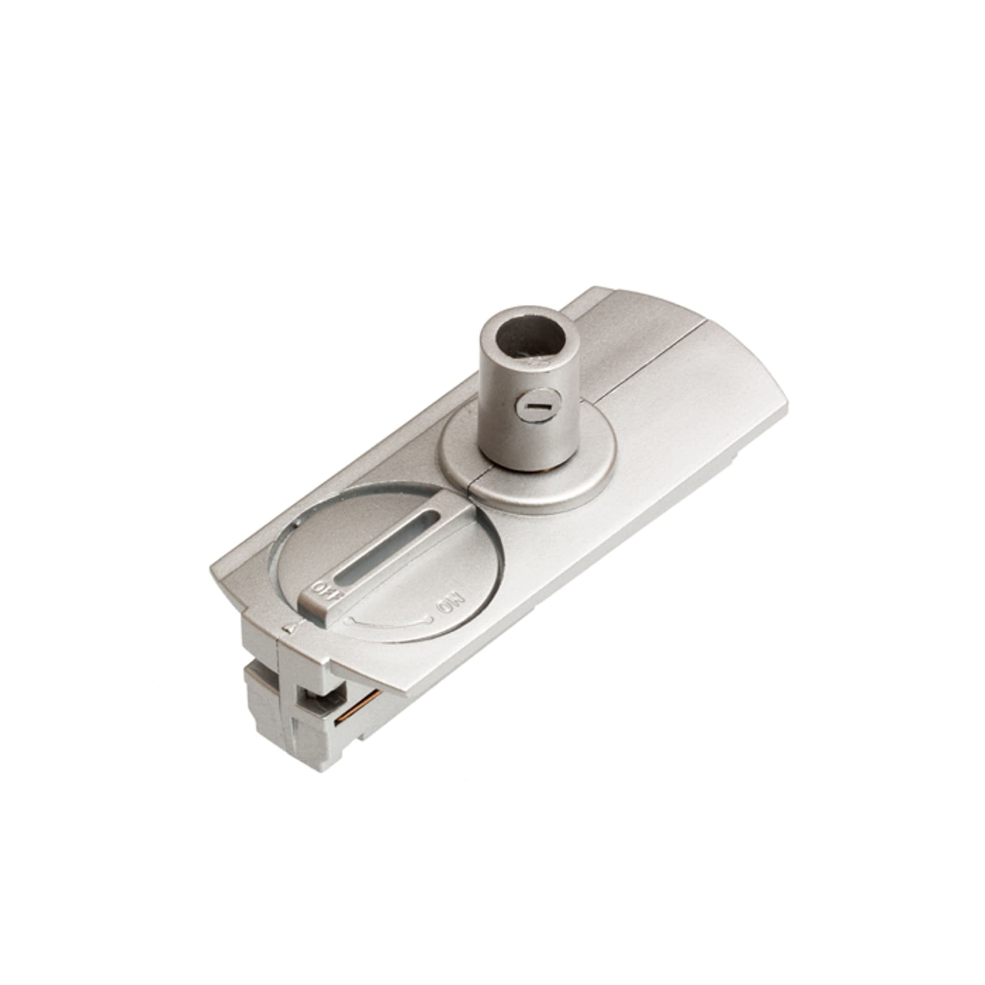 Adaptor Rendl 1F gri argintiu 230V