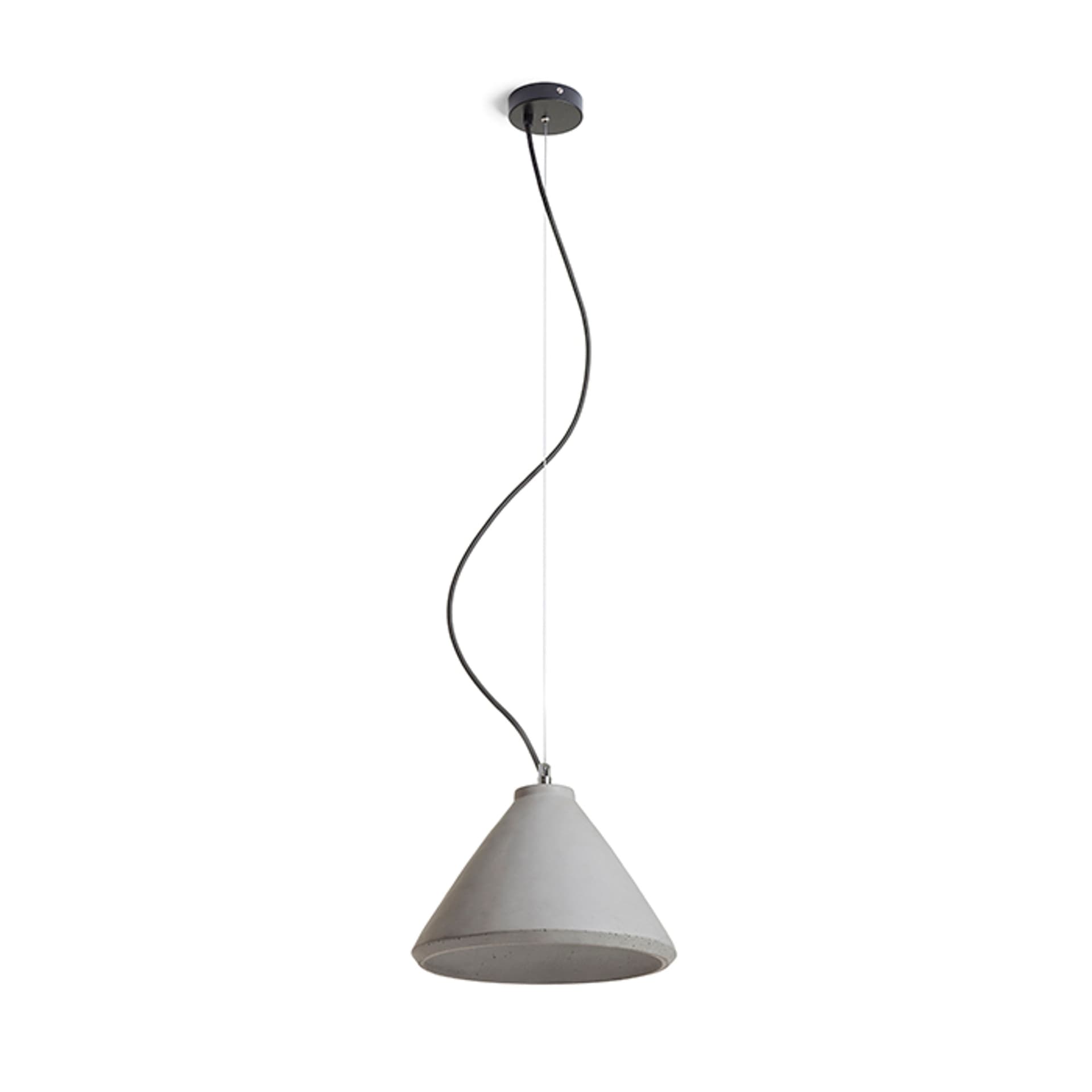 Suspensie Rendl Radical din beton, 230V, soclu E27, 15W