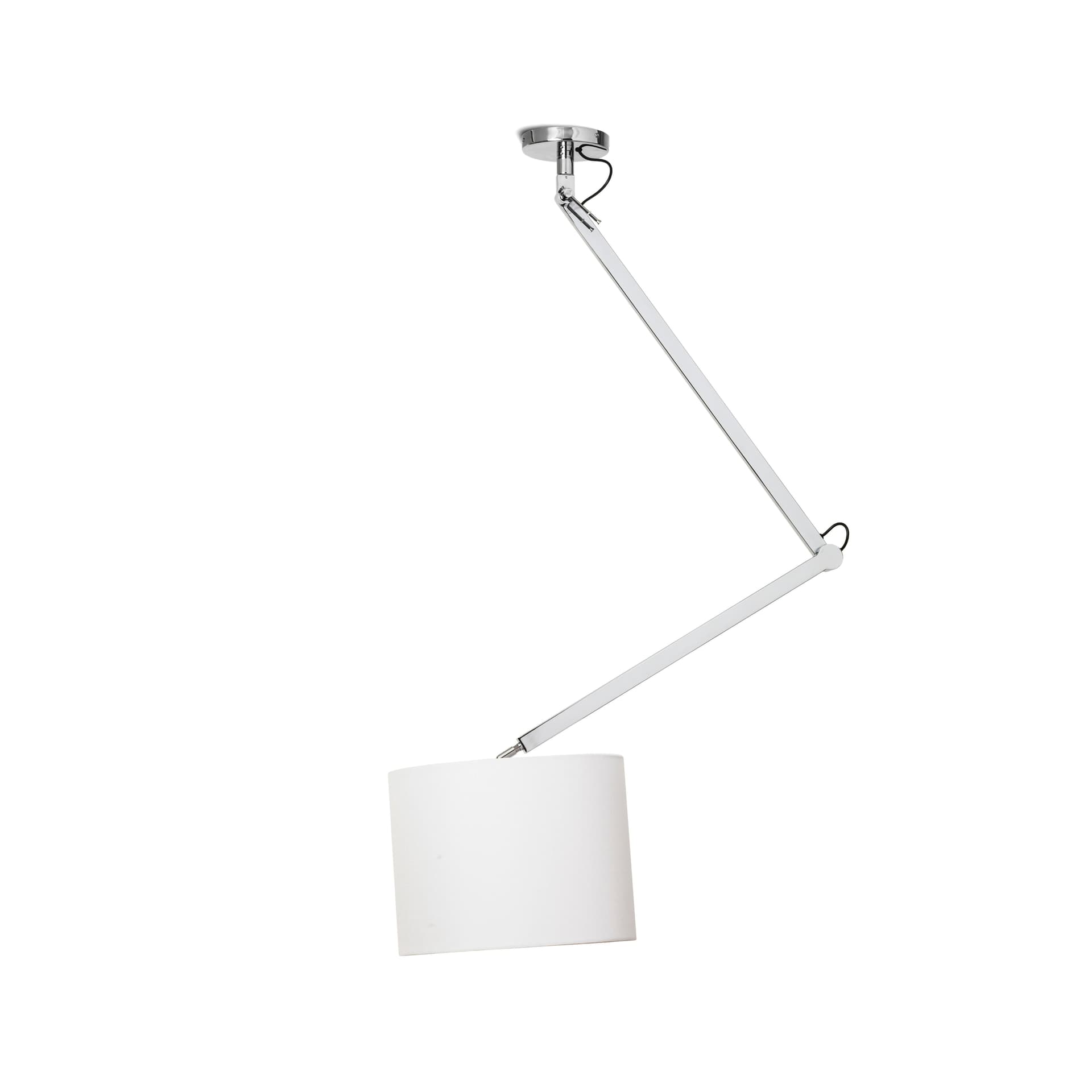 Corp de tavan Madison C, alb-crom, 230V, LED, E27, 15W