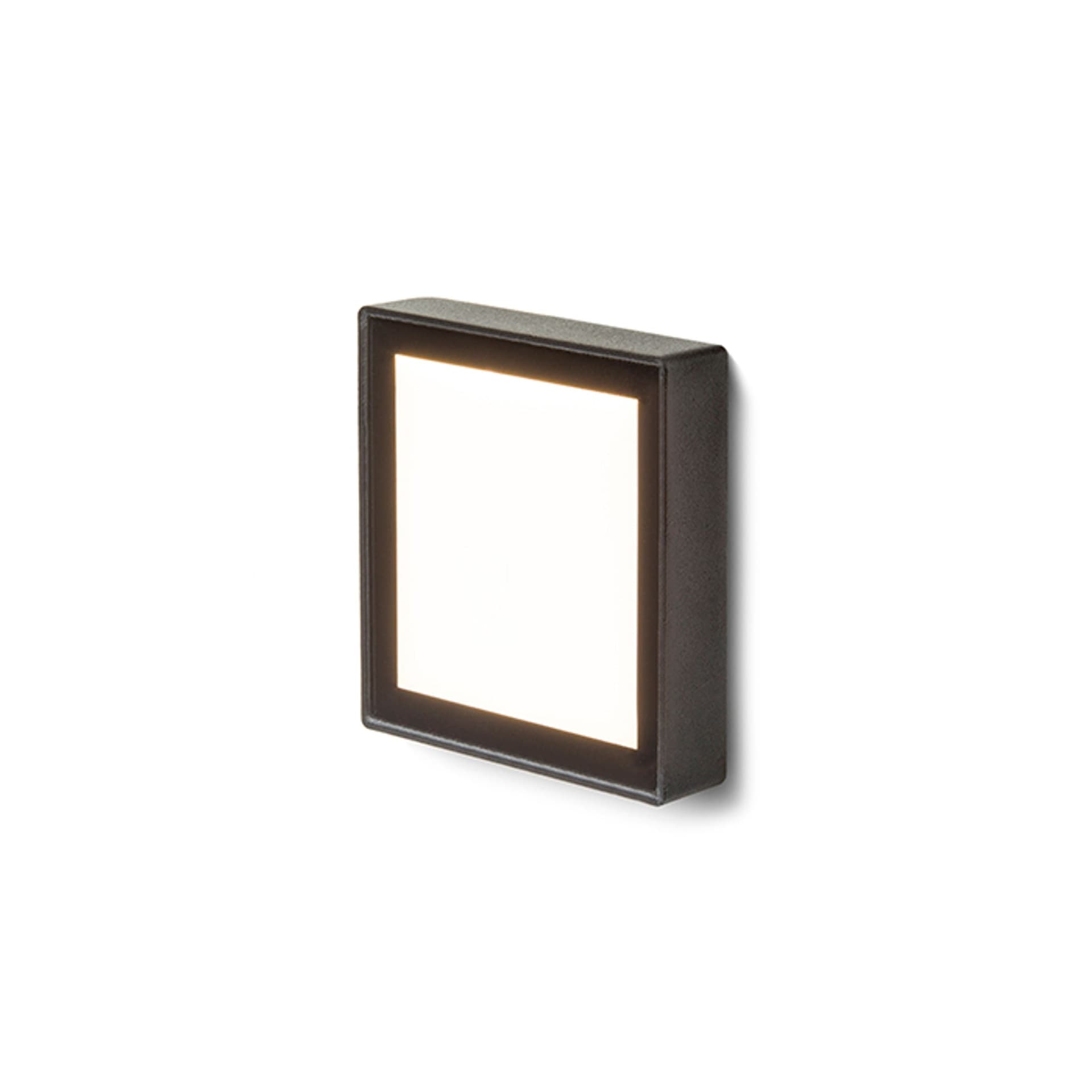 Spot încastrat exterior Rendl, negru, 3000K, 3.5W