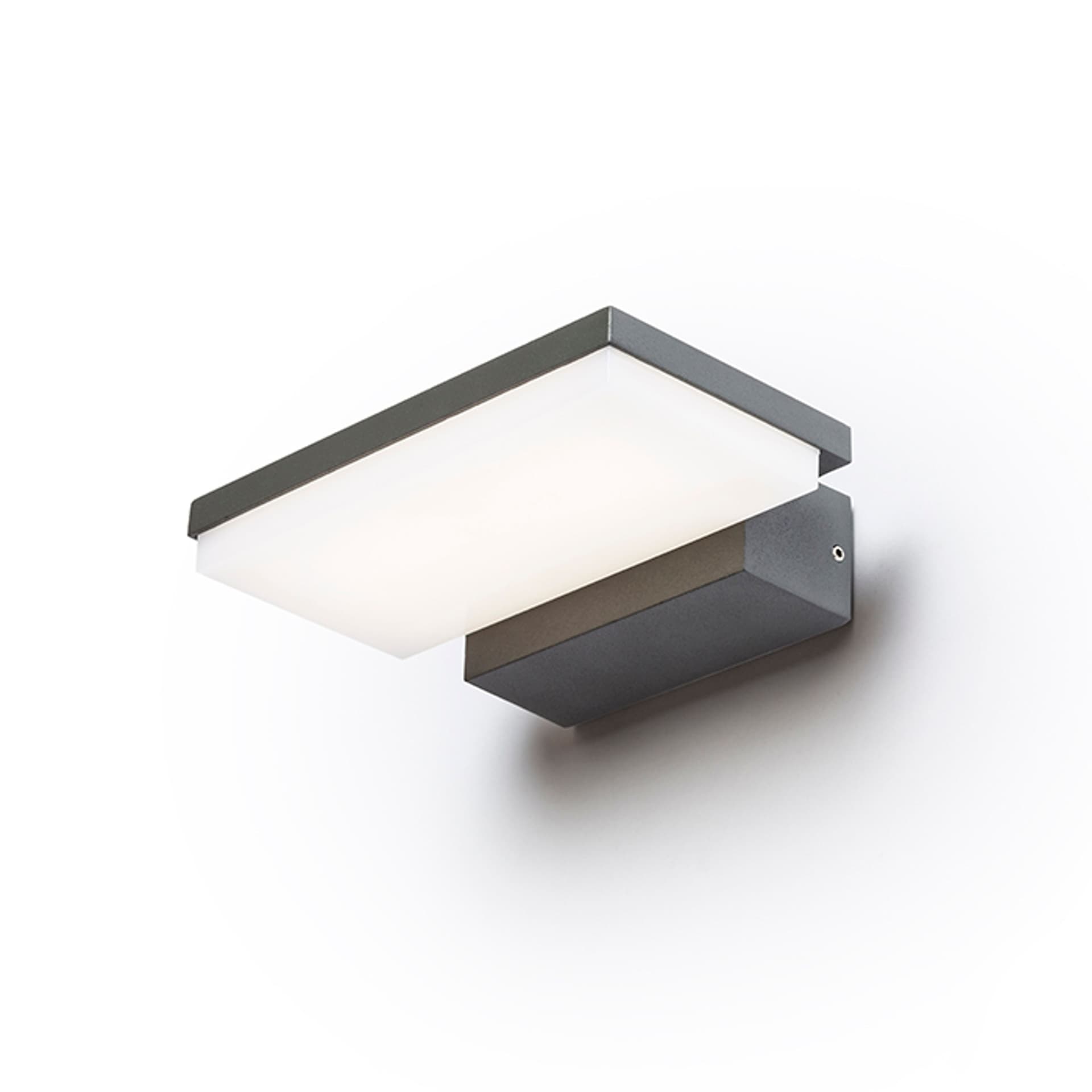 Aplică de perete Rendl XYLO antracit LED 8W IP54 3000K 230V