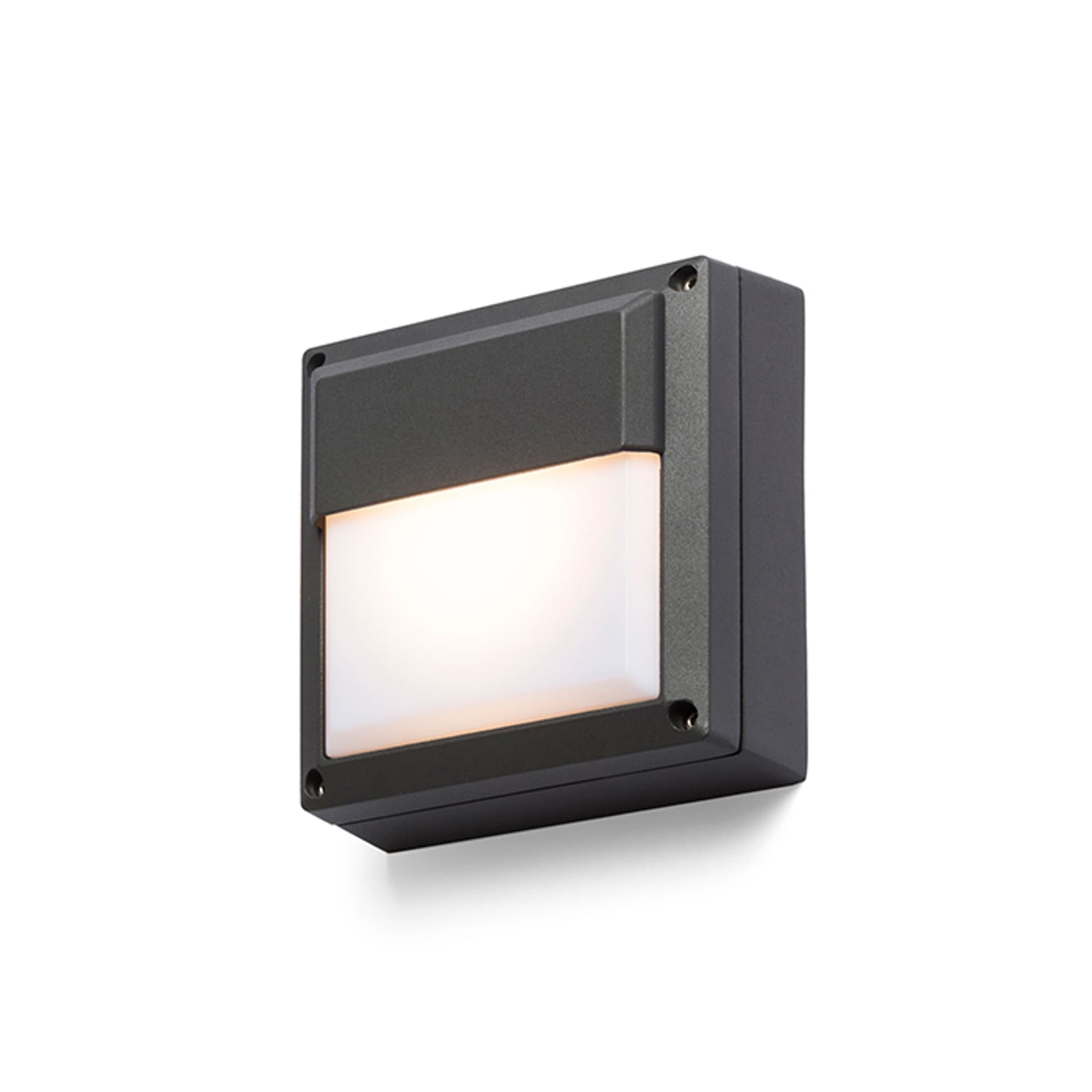 Aplică de perete Rendl Delta 145 antracit 230V GX53 9W IP54