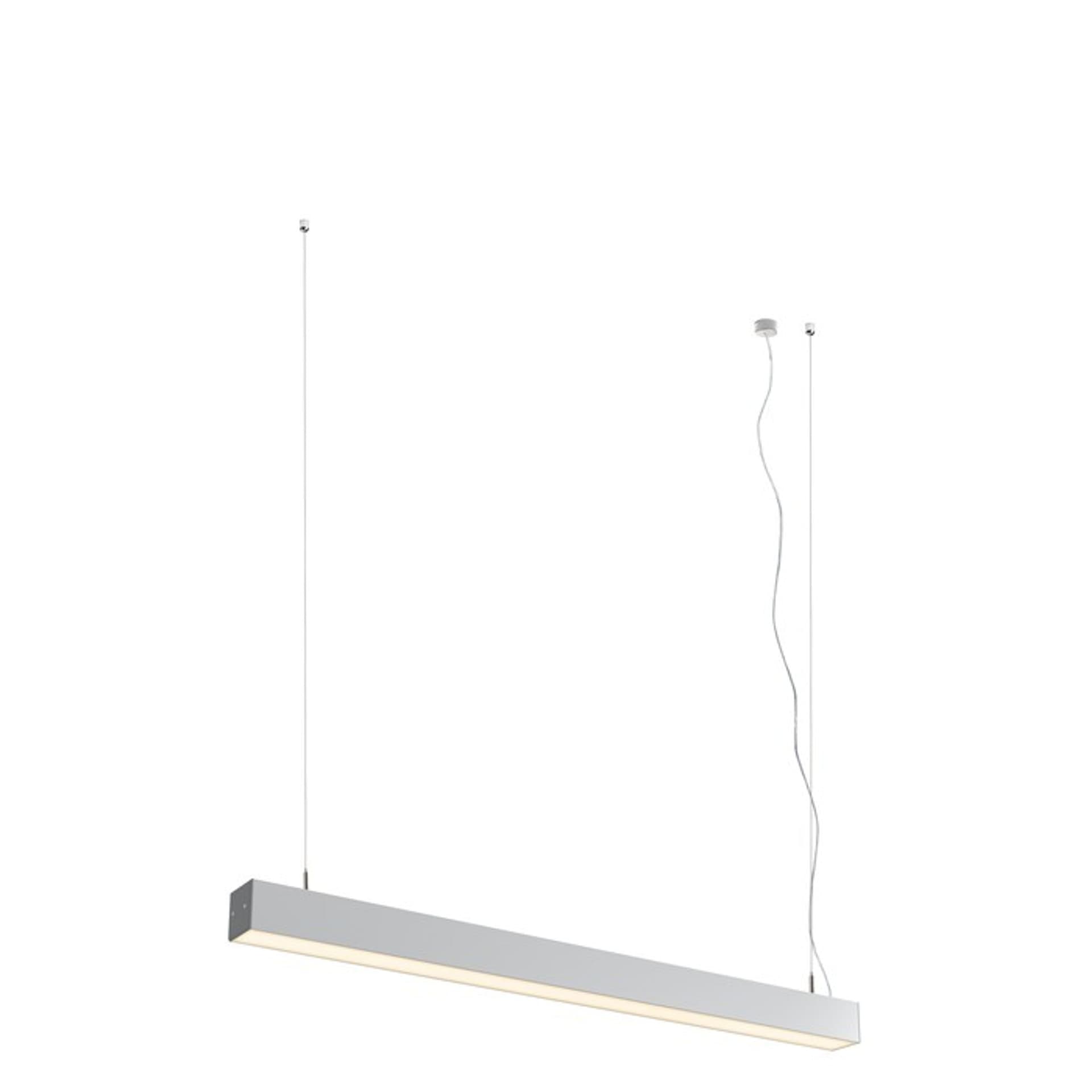 Corp suspendat Rendl, aluminiu anodizat, LED 40W, lumină caldă