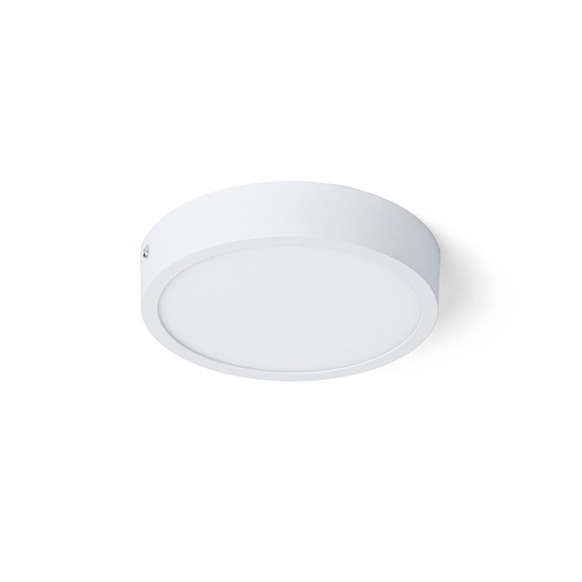 Plafonieră Rendl albă, LED 18W, lumină caldă
