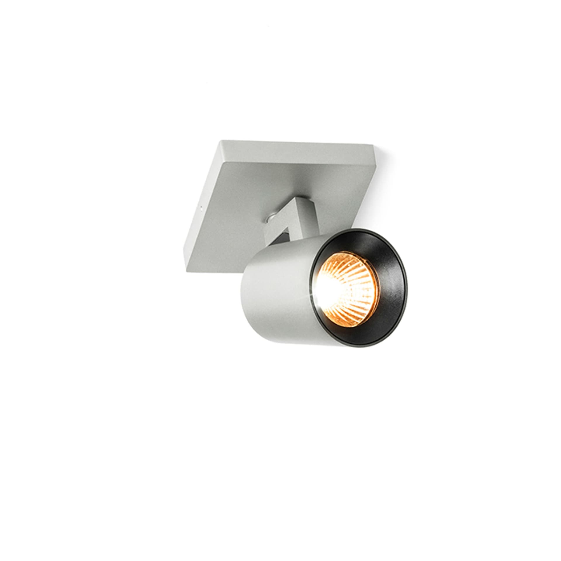 Rendl Kenny I corp de iluminat montat pe suprafață, aluminiu/negru, 230V, LED GU10, 8W