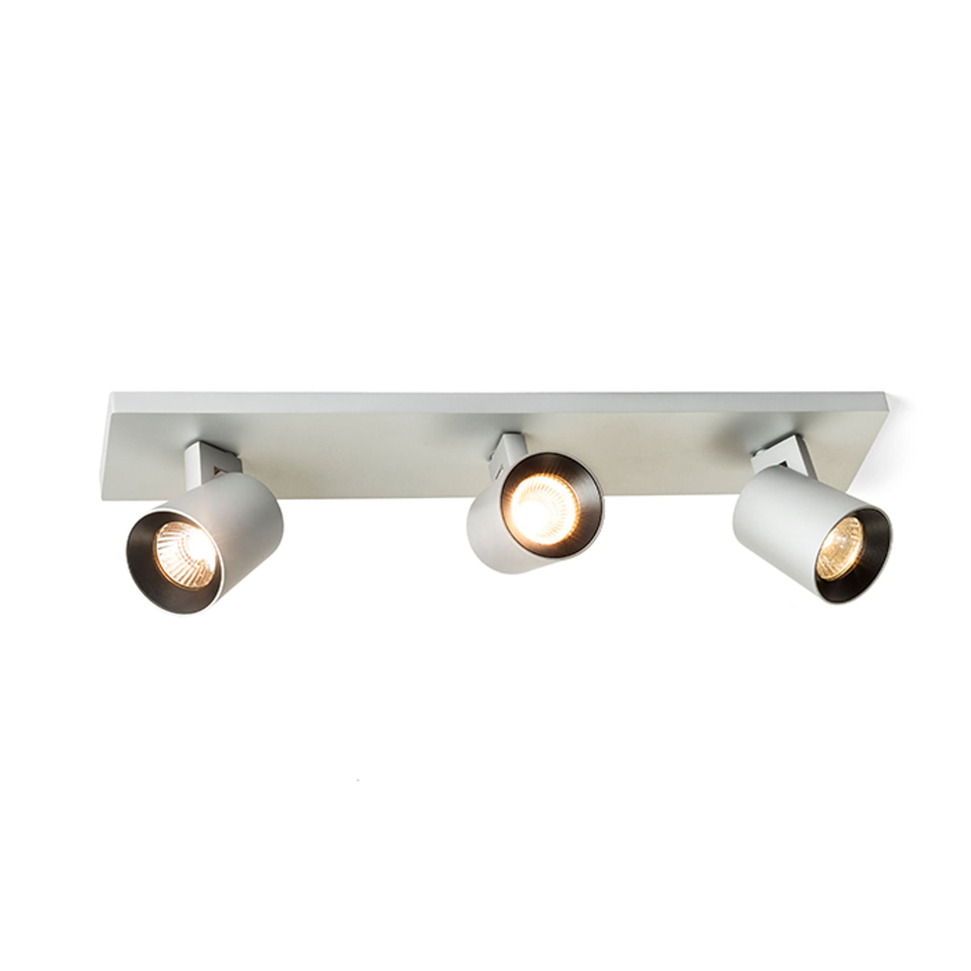 Aplică Rendl Kenny III, aluminiu/negru, GU10, 3x8 W, 230 V