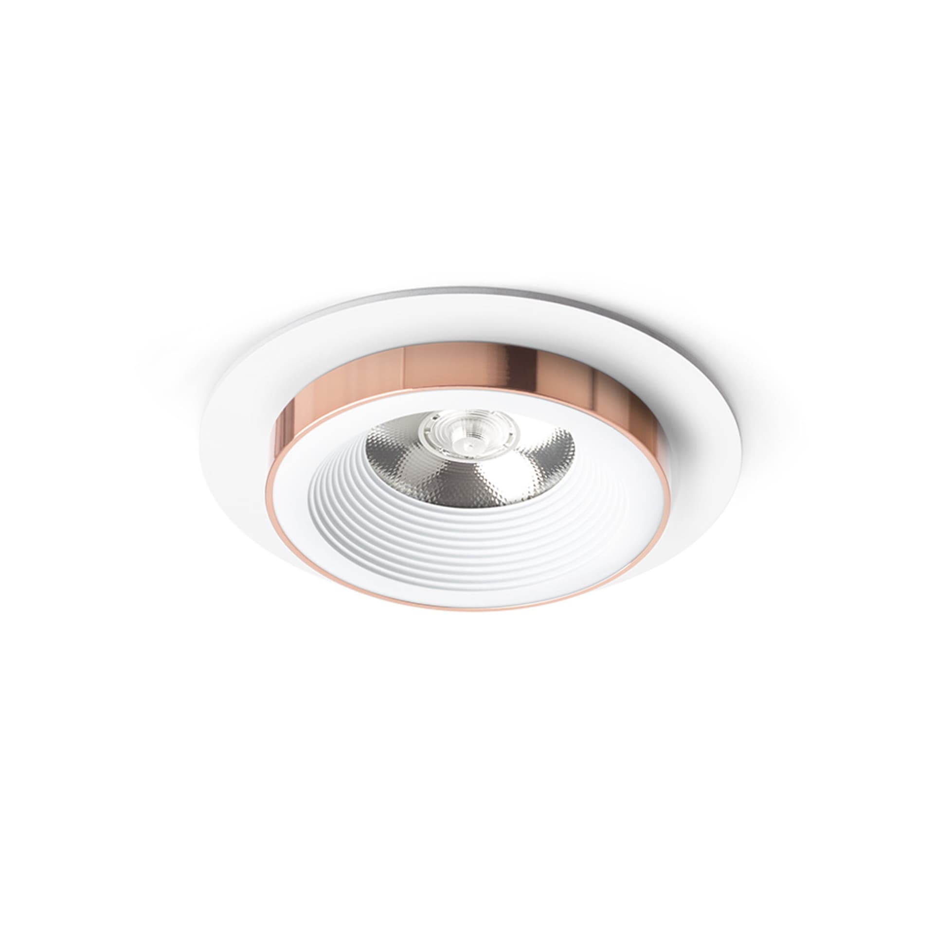 Spot încastrat Rendl Sharm R I alb cupru LED 10W 3000K 24° 230V