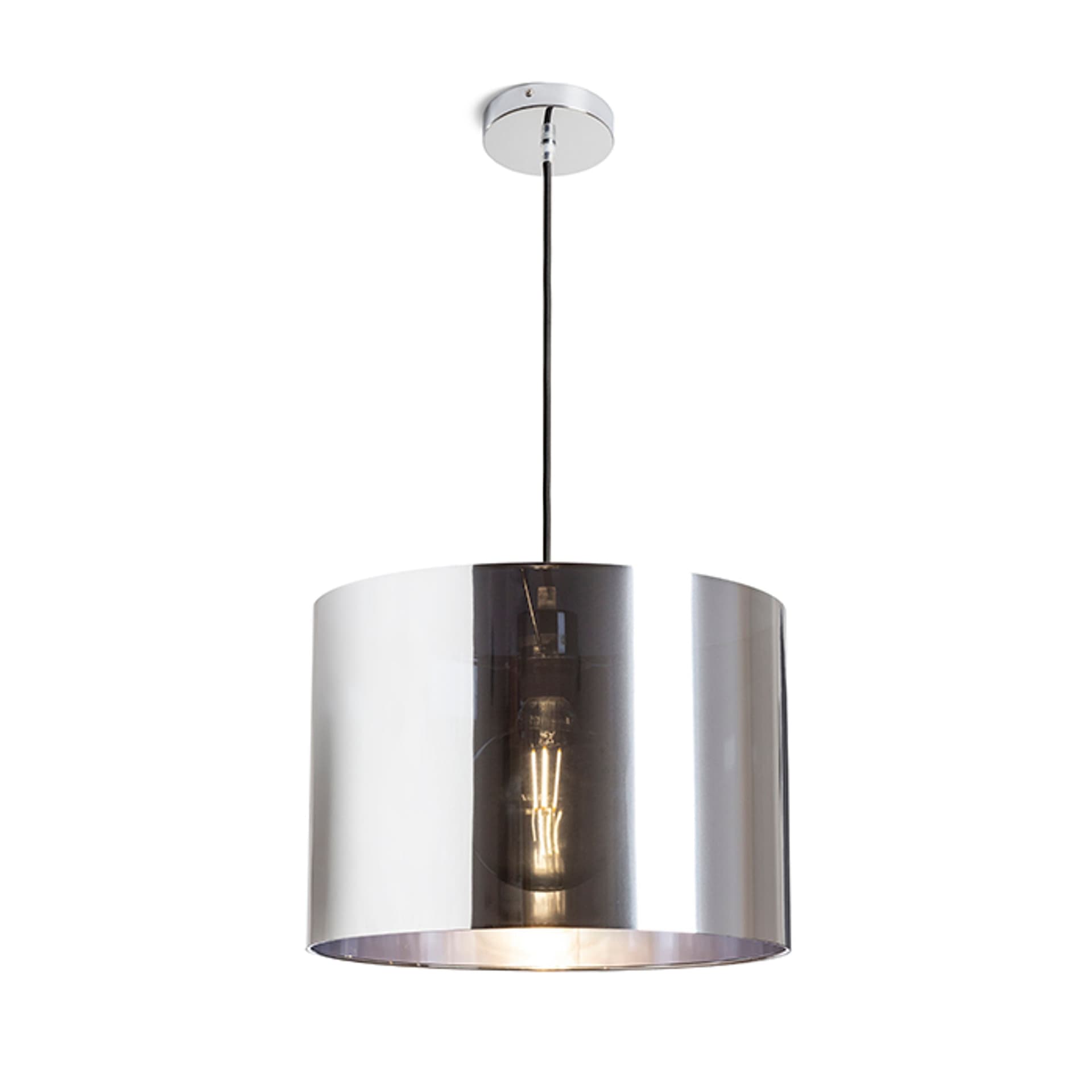 Rendl Fancy 35/25 suspendat, crom, 230V, LED E27 15W
