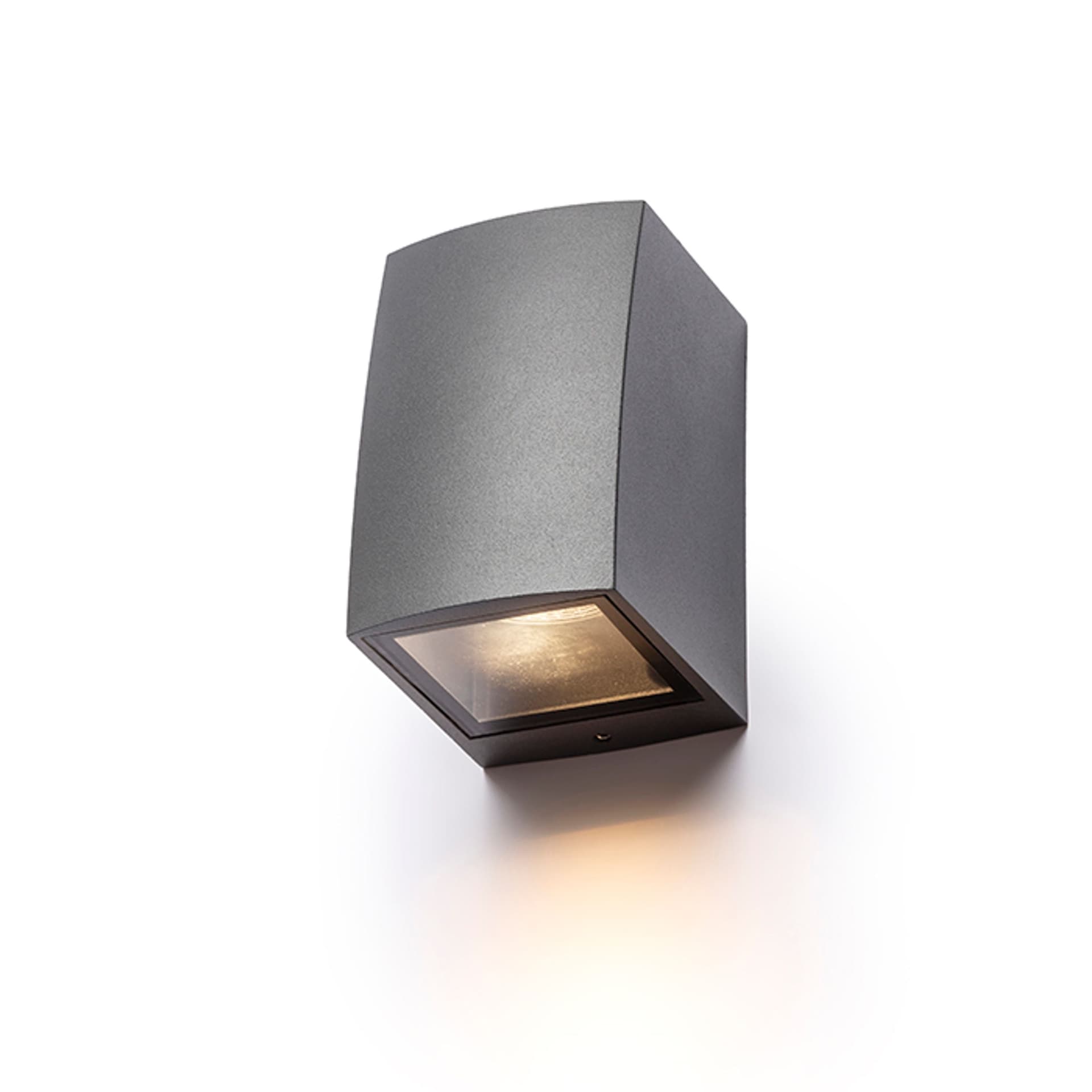 Aplică de perete Rendl Selma, antracit, LED 8W, GU10, IP54, 230V