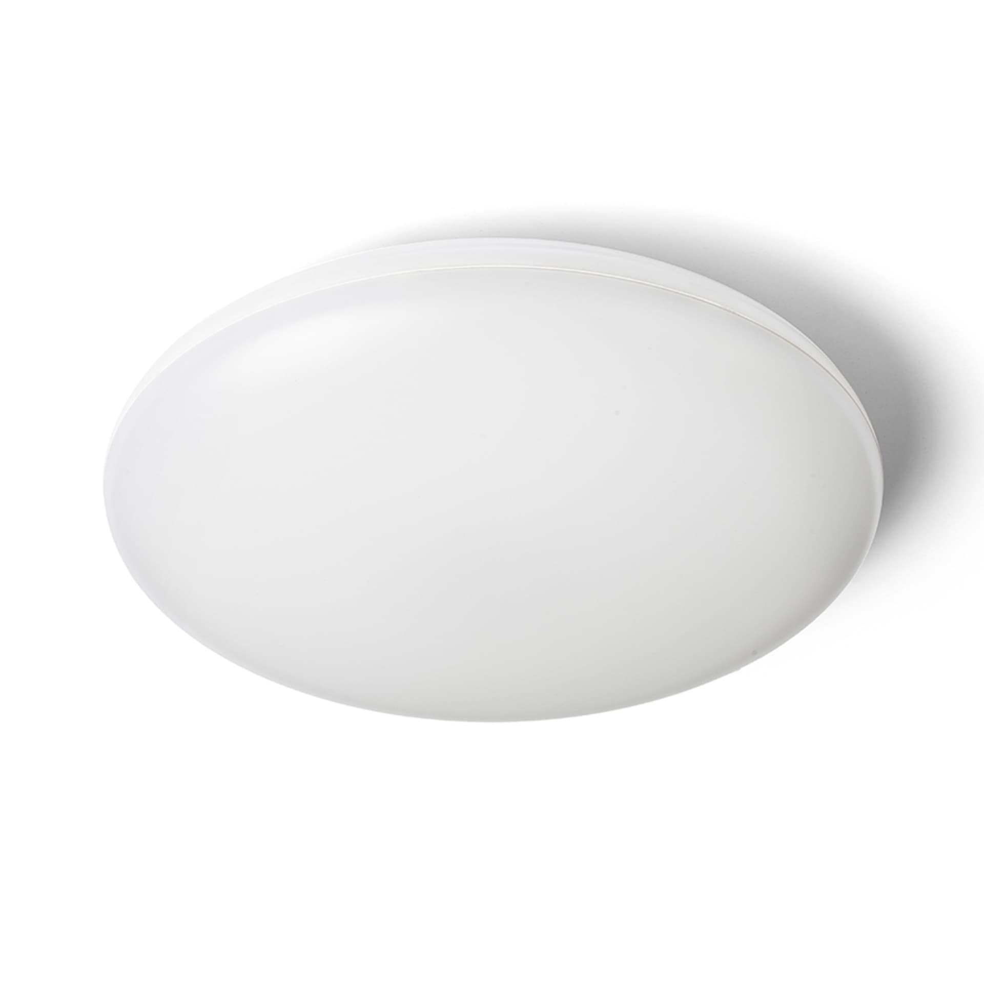 Plafonieră Rendl Sassari albă, policarbonat, LED 24W, IP65, 3000K