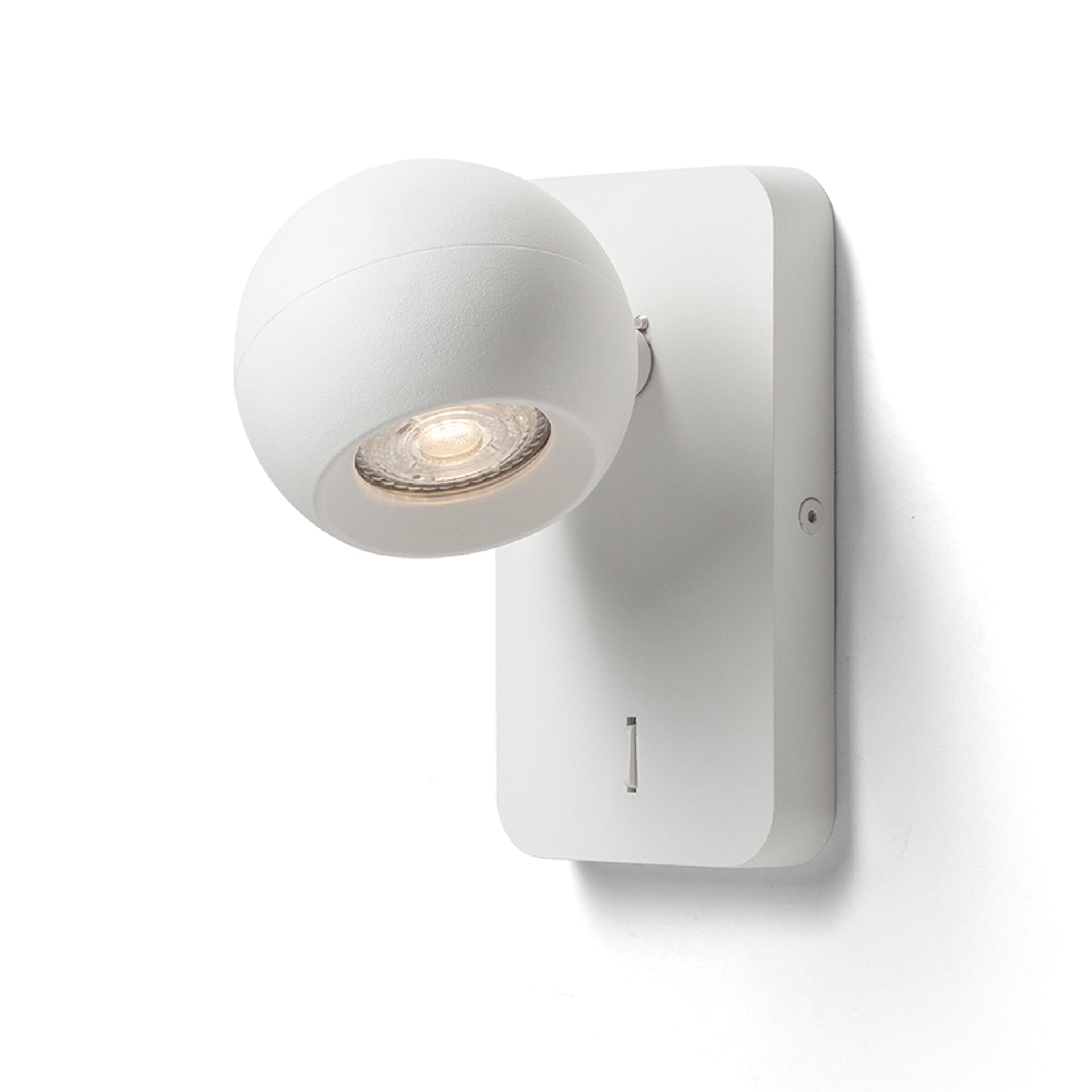 Aplica de perete Rendl Siena albă 230V LED GU10 9W