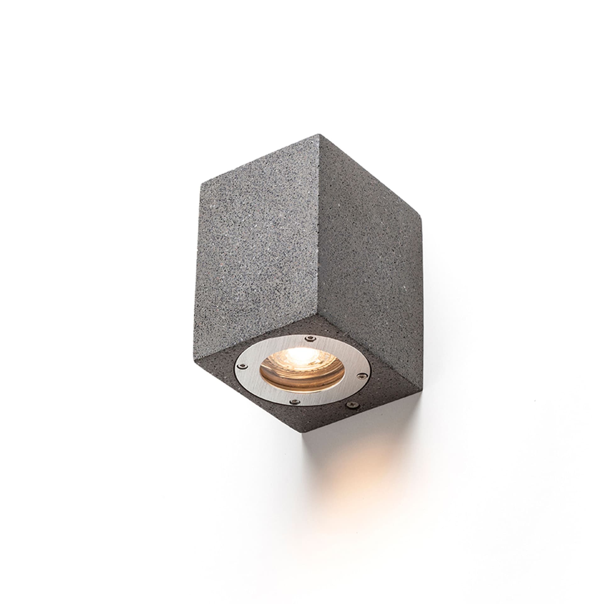 Aplica de perete KANE I, beton decor gri închis, LED 5W, GU10, IP65