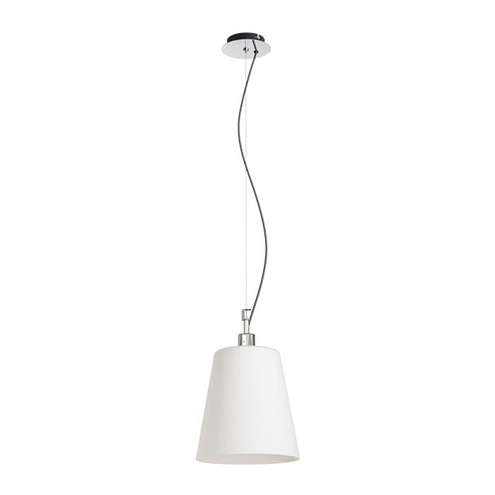 RENDL BABU NEW 22 suspendat sticlă opal/crom 230V LED E27 15W
