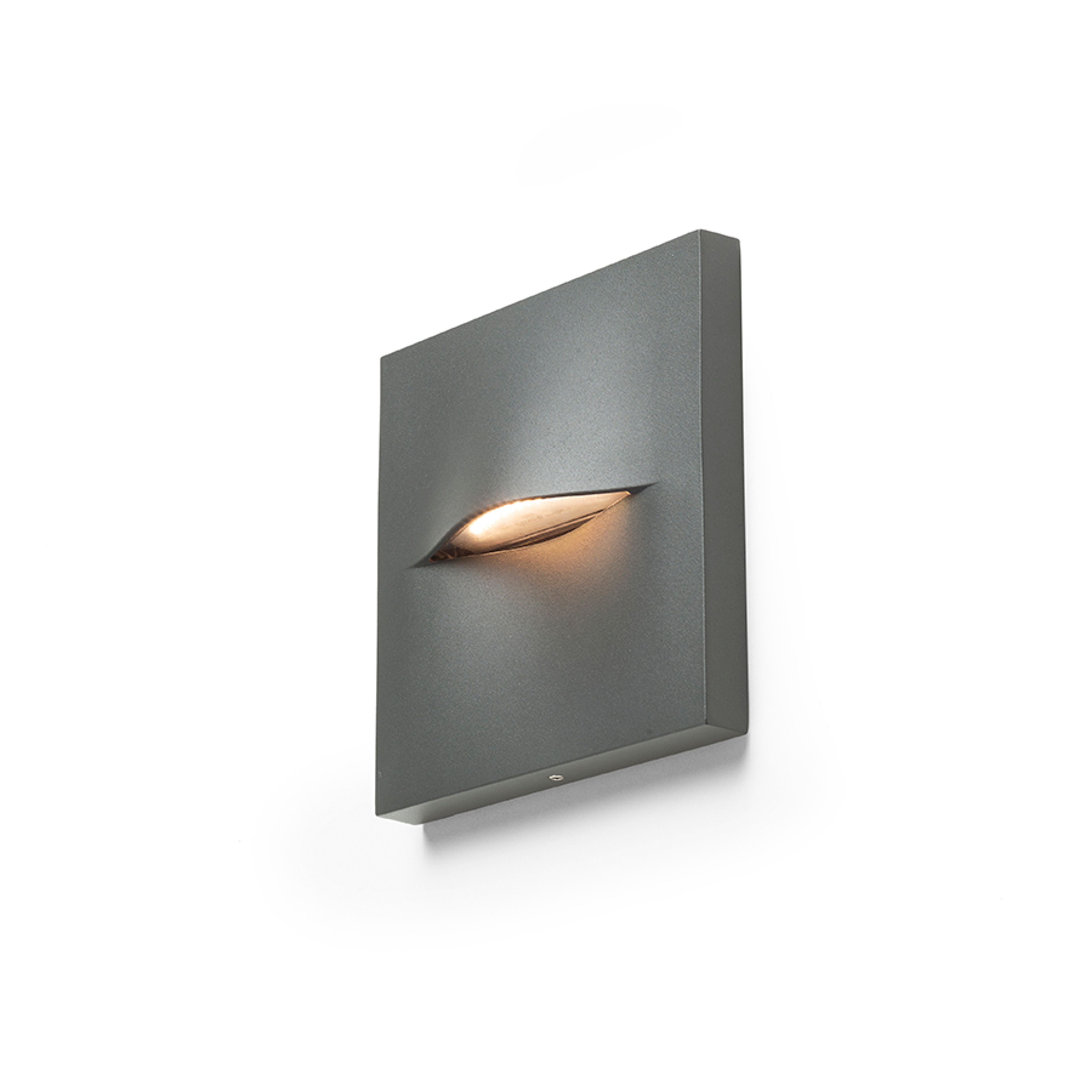 Aplică de perete Rendl Bobo SQ antracit LED 3W IP65 3000K