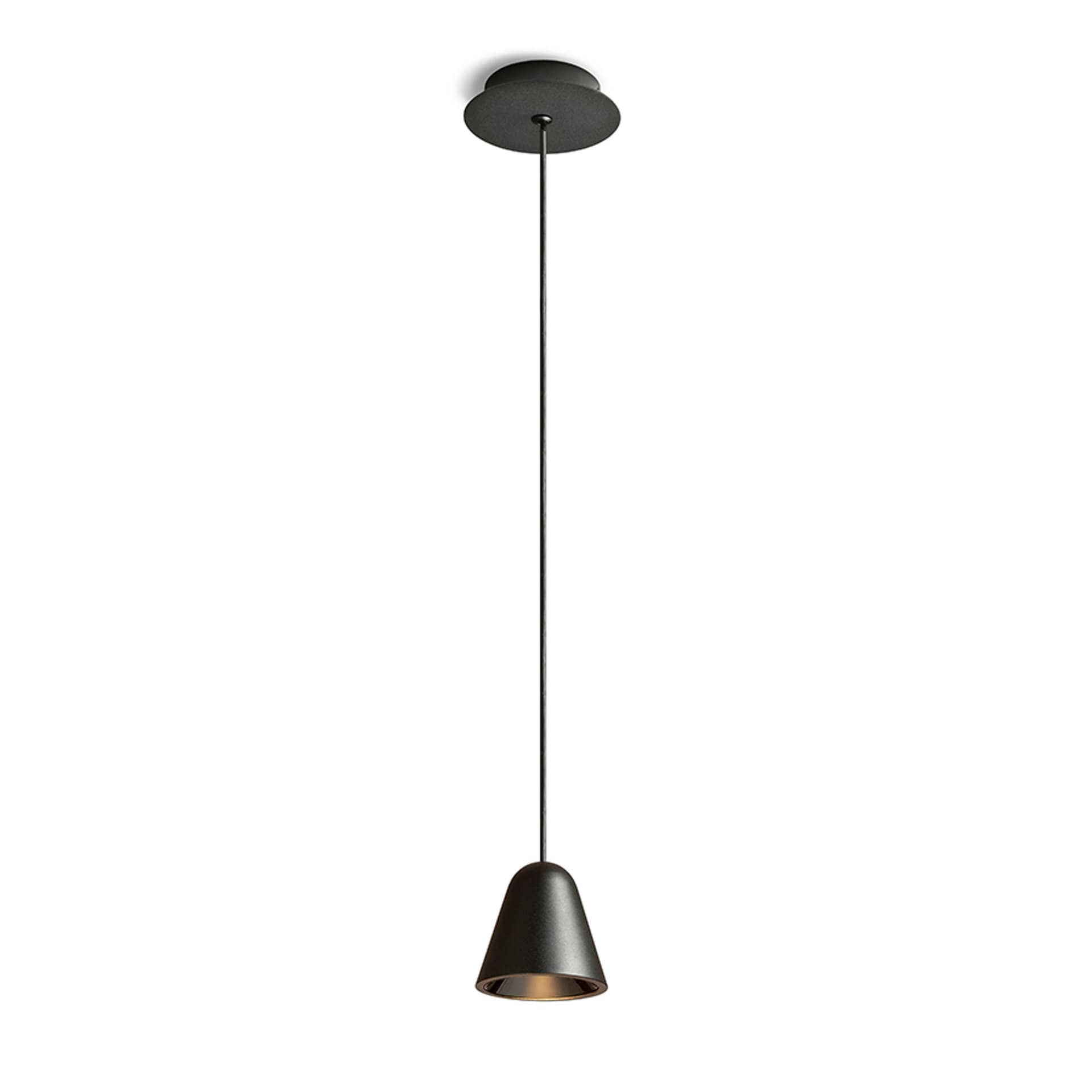 Corp suspendat Rendl Stig negru LED 6.8W 3000K 34° 230V