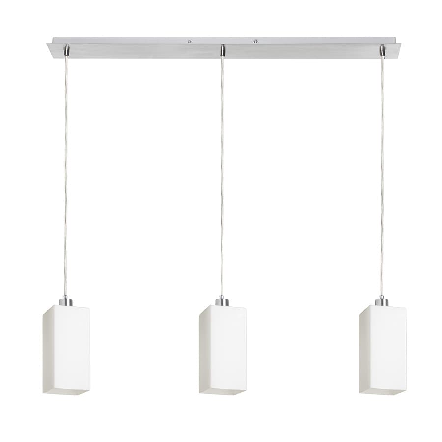 RENDL LIZ III 80 suspendat sticlă opal/crom 230V LED E27 3x15W