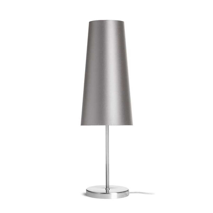 RENDL NYC/CONNY 15/30 de masă Monaco porumbei gri/argintiu PVC/nichel 230V LED E27 11W