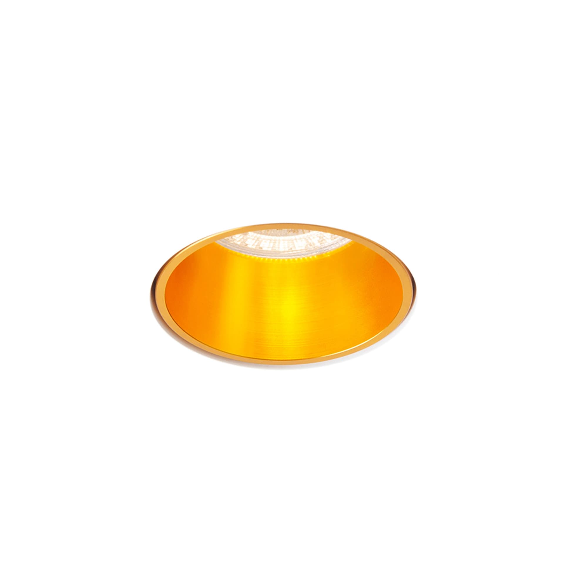 Spot încastrat Rendl Daytona, alamă periată, 230V, LED GU10, 8W