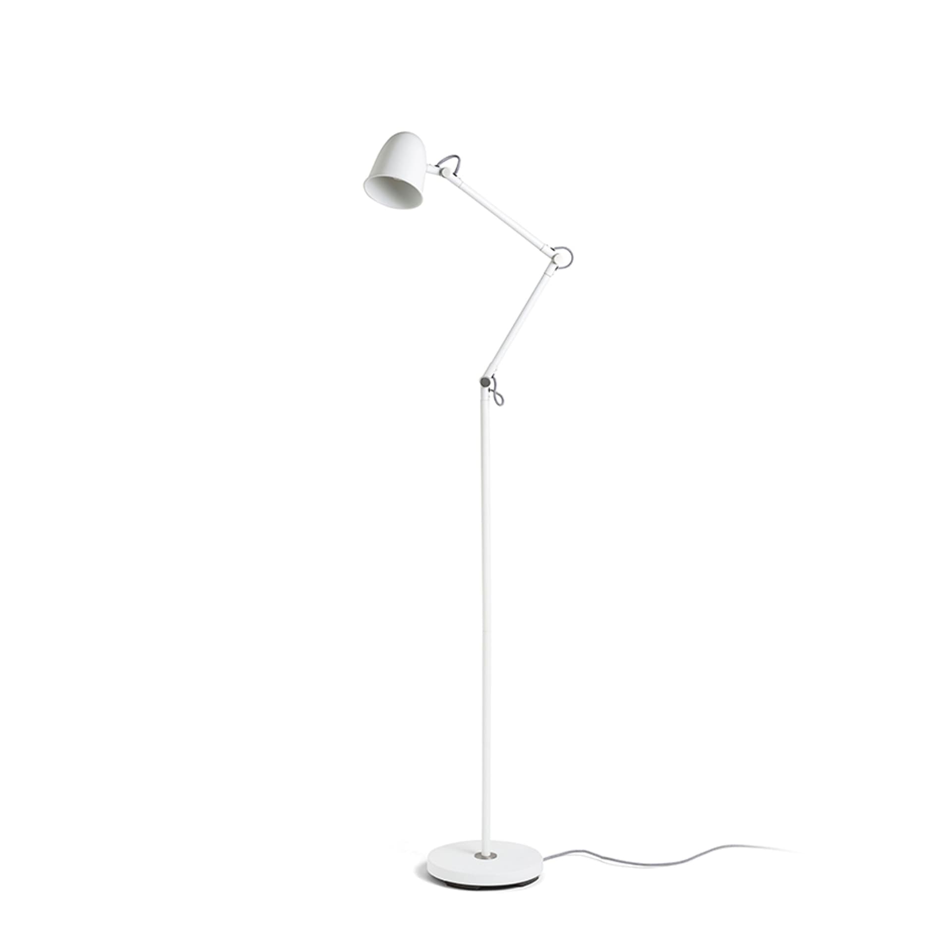 Lampadar Rendl Danny, alb nichel mat, LED 5W