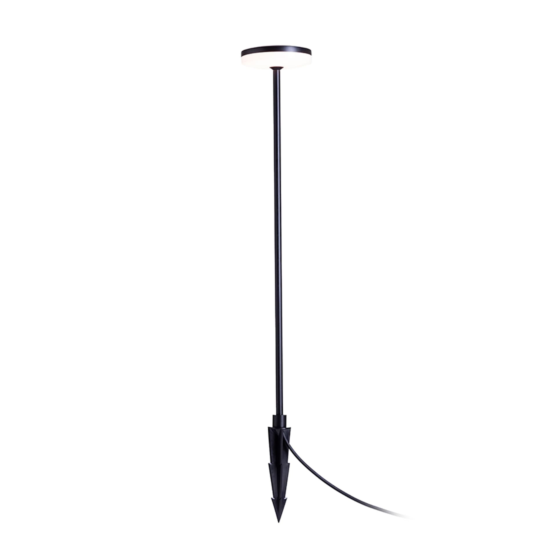Bolard SEMPLICE 80, negru, acrilic mat, LED 12W, IP54, 3000K